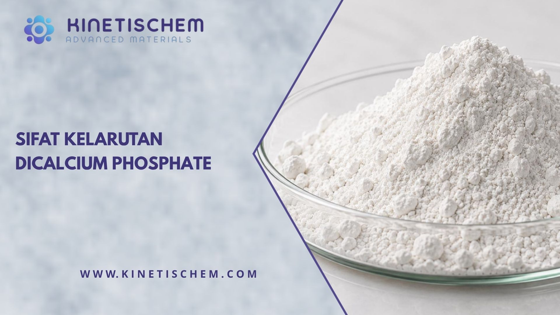 Sifat Kelarutan Dicalcium Phosphate