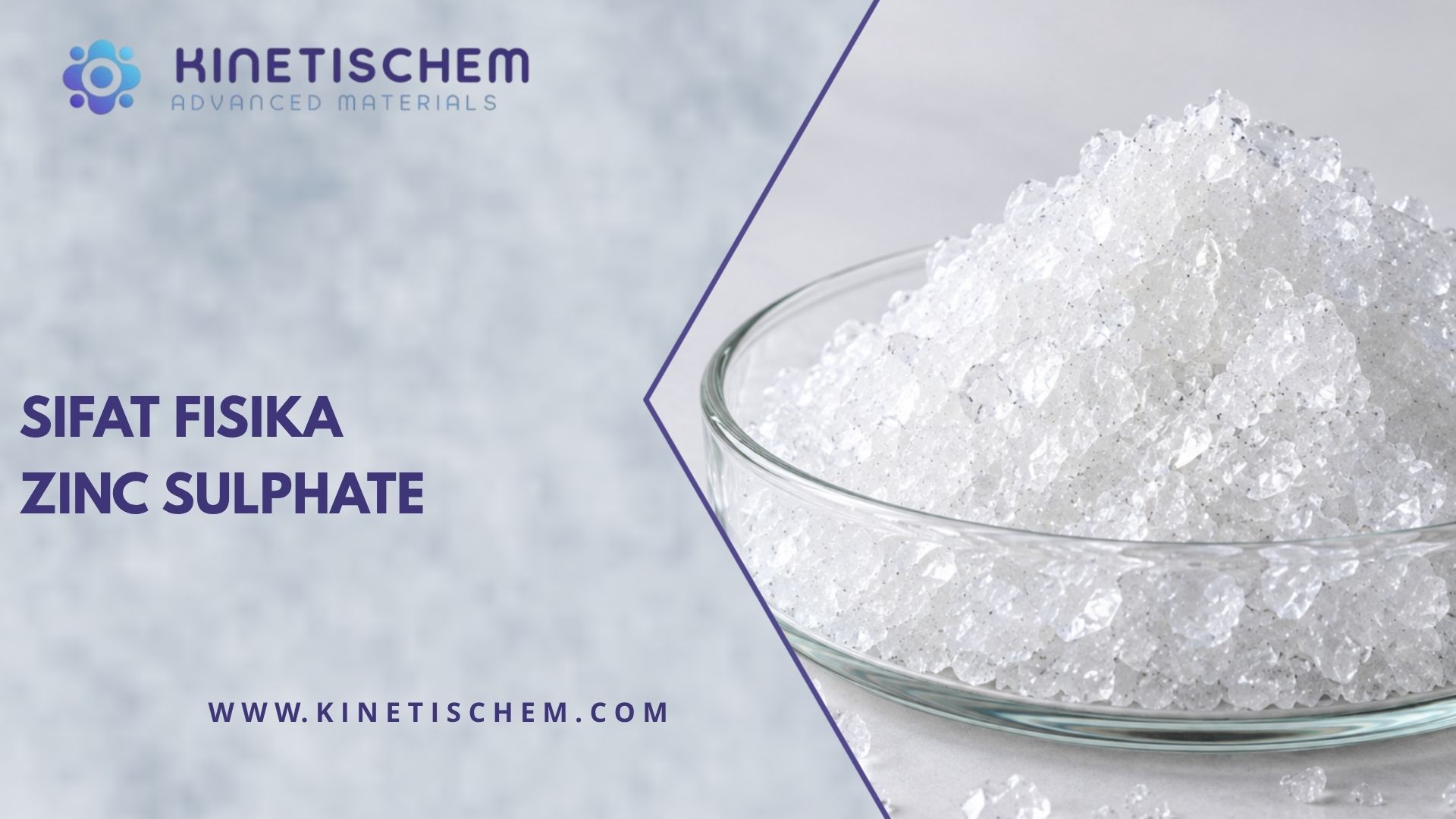 Sifat Fisika Zinc Sulphate