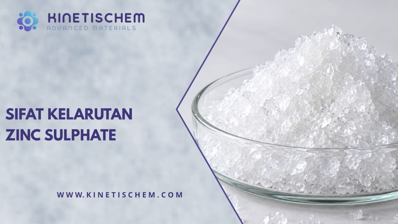 Sifat Kelarutan Zinc Sulphate
